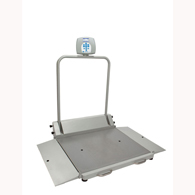 Health o meter 2610KG Digital Wheelchair Scale with Dual Ramps-KG Only