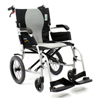 Karman Ergo 2512 Flight Transport Wheelchair w/ Companion Brakes