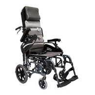 Karman VIP515 Tilt In Space Transport Wheelchair w/ Elevating Legrest