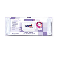 Seni S-WP48-C11 Premium Plus Pre-Moistened Personal Cleansing Wipes-576/Case