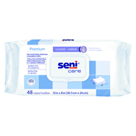 48 Count SENI Care Premium Pre-Moistened Personal Cleansing Wipes