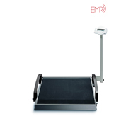 seca 664 EMR-Validated Digital Wheelchair Scale Folds Away for Easy Transport