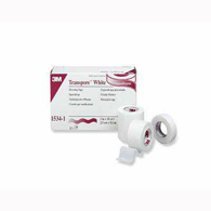 3M 1534-2 Transpore White Surgical Tape-6/Box