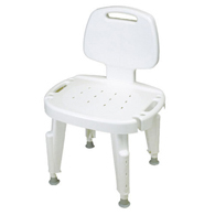 Ableware 727142101 Adjustable Shower Seat with Back-No Arms