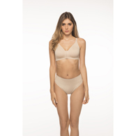 Annette 10618 Post-Surgical Softcup Bra-Beige-38B