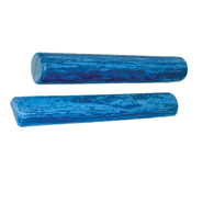 CanDo EVA Foam Roller-Blue-Extra Firm