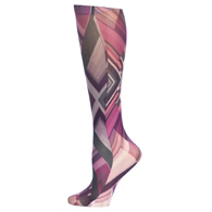 Celeste Stein Womens Compression Sock-Purple Angelz