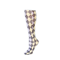 Celeste Stein Womens Compression Sock-Pastel Abstract
