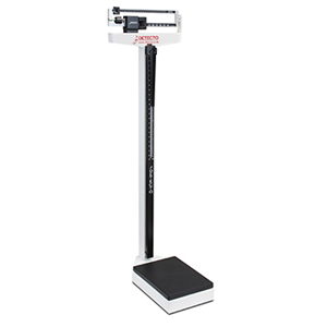 Detecto 439 450 lb Capacity Eye Level Beam Scale with Height Rod