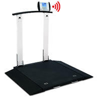 Detecto 6560 Multi-Purpose Clinical Portable Scale with Handrail