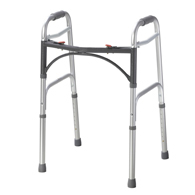 Drive Medical 10200-1 Deluxe Two Button Folding Walker
