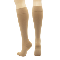 6 Pack of Mobius Wellness 20-30 mmHg Microfiber Knee High Soft Top Stockings