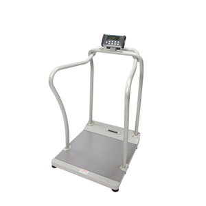 Healthometer 2101KL Bariatric Handrail Scale-1000 lb/454 kg Capacity
