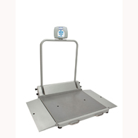 Health o meter 2610KG Wheelchair Scale w/ Dual Ramps & Bluetooth