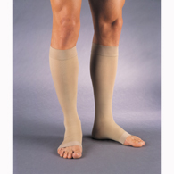 Jobst 114751 Relief Knee High OT Socks w/ Band-20-30 mmHg-BGE-FC-LGE