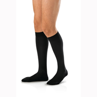 Jobst Mens Knee High Closed Toe Dress Socks-8-15 mmHg