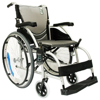 Karman S-Ergo 105 Ergonomic Wheelchair w/ Fixed Footrest