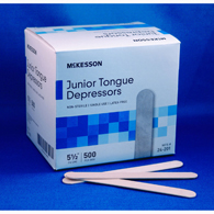 McKesson 24-201 Junior Tongue Depressors-500/Box