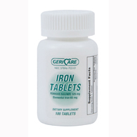 McKesson 60-703-01 Iron Tablets Dietary Supplement-12/Case