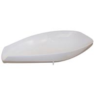 Ohaus 1101-20 Polypropylene Footed Scoop