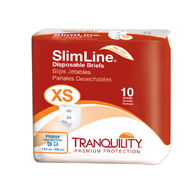 Tranquility 2166 Extra Small Slimline Briefs-100/Case