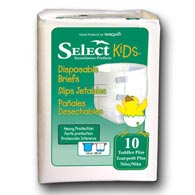 Select 3665 Toddler+ Select Brief-100/Case