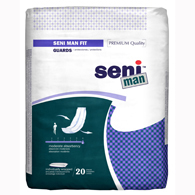 SENI S-FT20-PM1 Man Fit Guards for Moderate Incontinence-160/Case