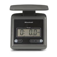 Brecknell PS7 7 lb/3.2 kg Electronic Postal Scale-Gray