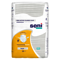SENI Active Classic Plus Underwear-Moderate Protection-Case Quantities